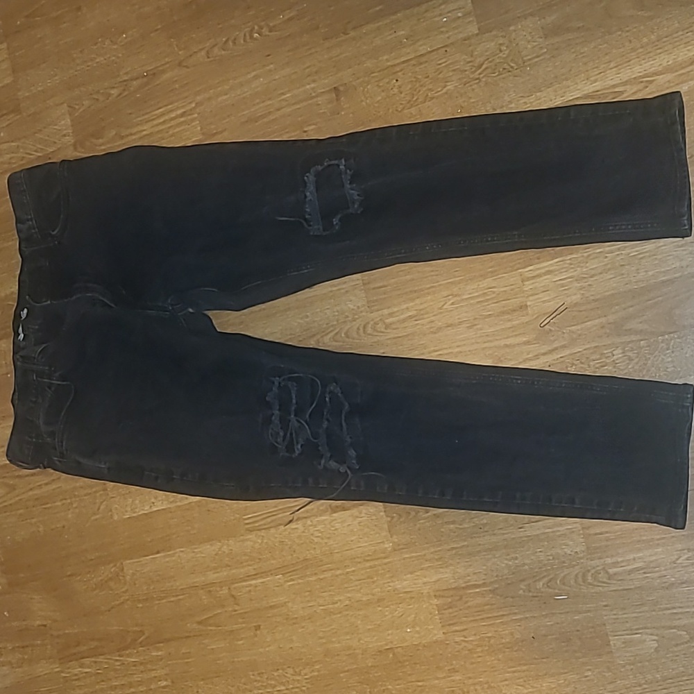 Old navy slim Black jeans 38x32